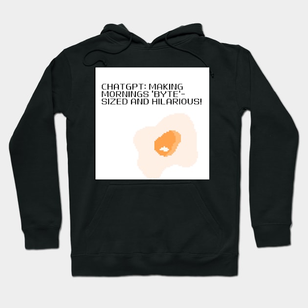 Eggcelent AI Art Hoodie by Prints Charming